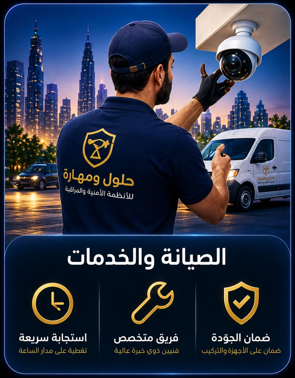 أيقونة الصيانة والدعم